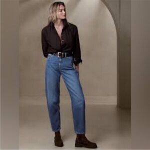 Banana Republic Blue Ankle Jeans